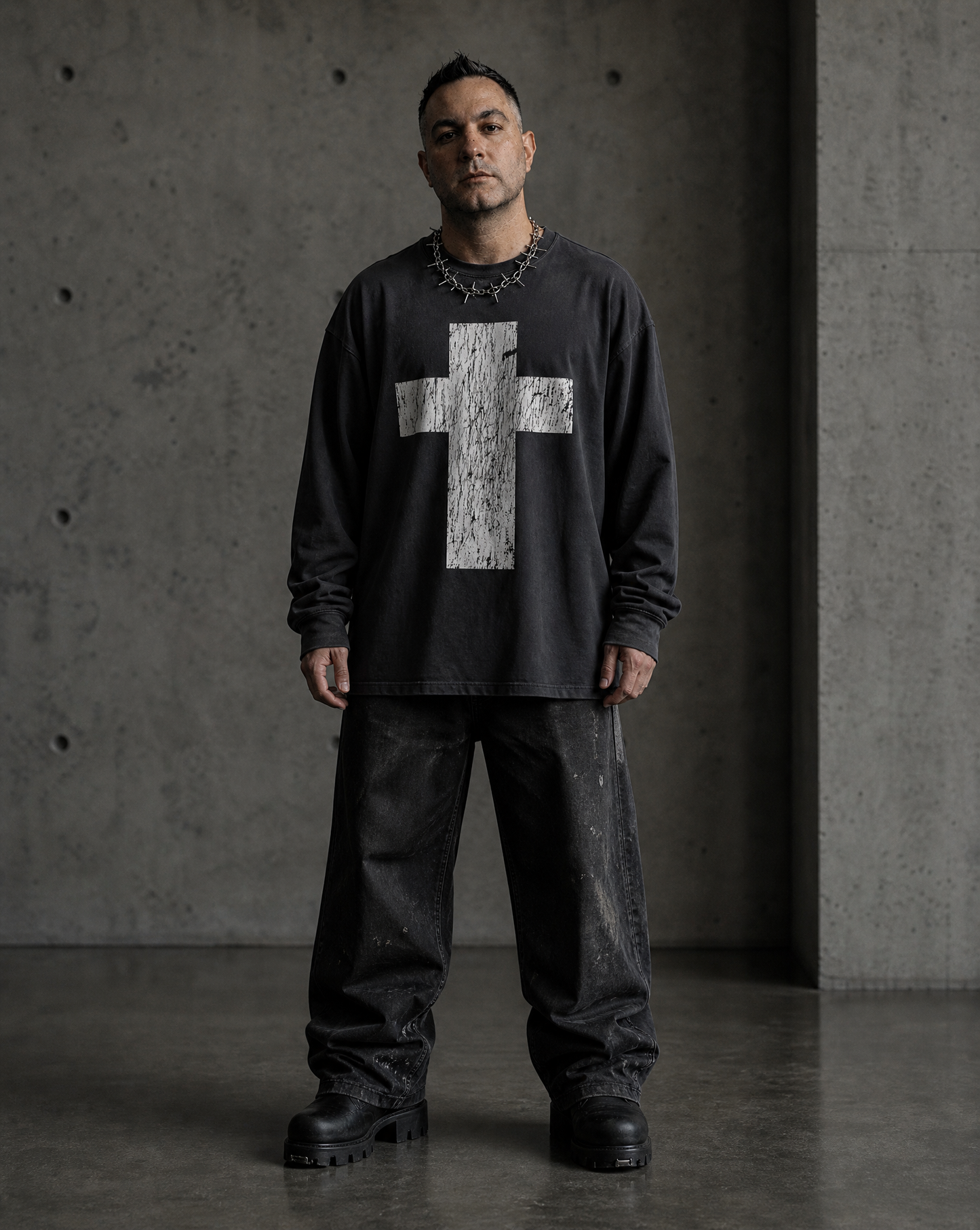 Techno Washed Long Sleeve