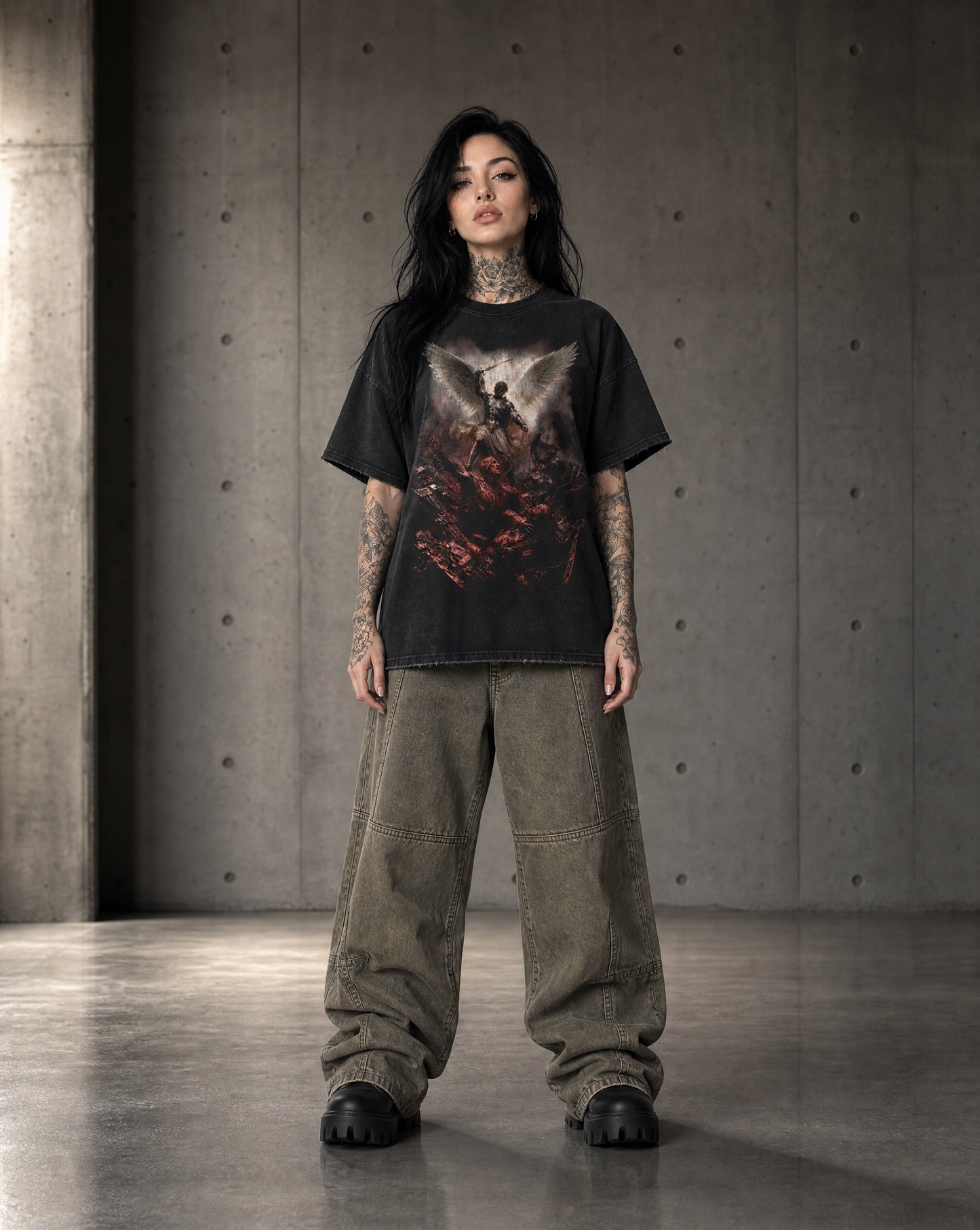 The Fall vintage washed graphic T-shirt by The Higher Ark