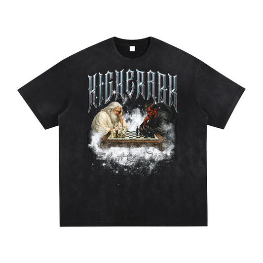 Higher Ark Cosmic Game Vintage Tee Black