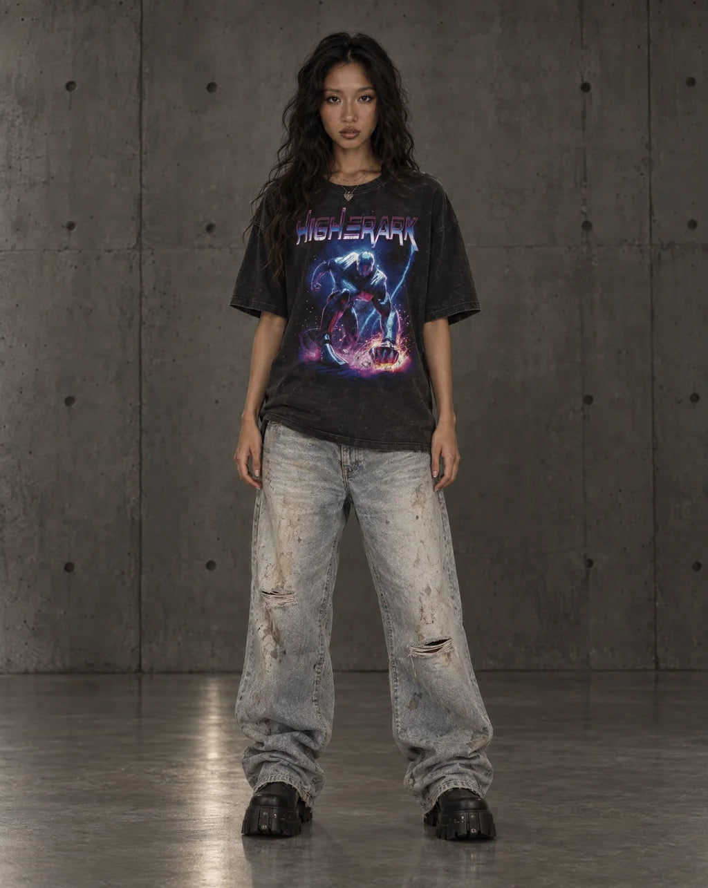 4RCH1V3 Vintage Washed Graphic Tee