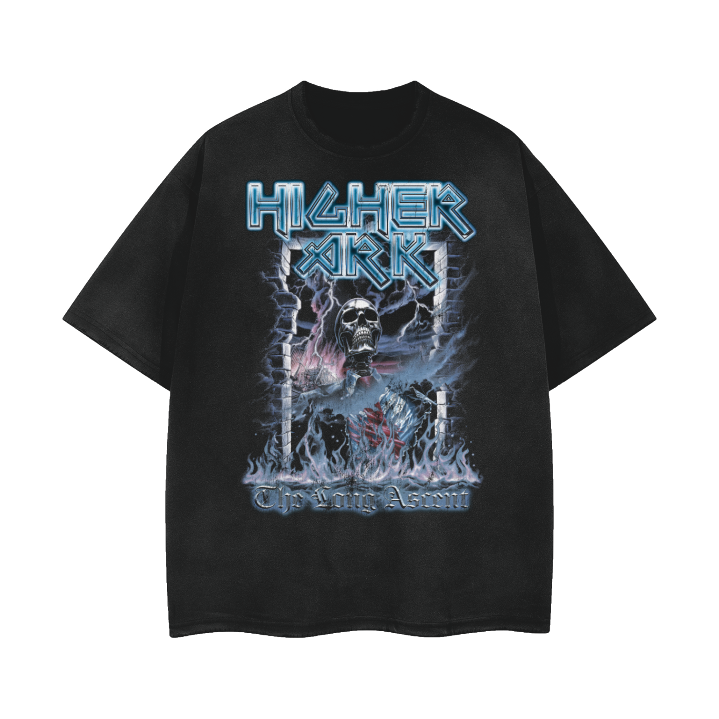 Purgatory vintage washed graphic T-shirt by The Higher Ark