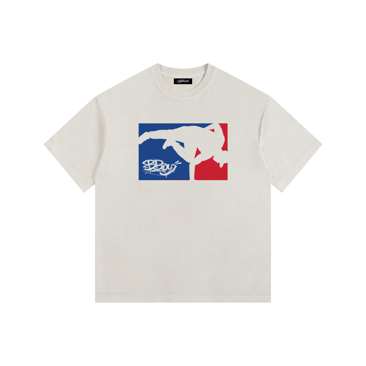 Bboy vintage washed graphic tee by The Higher Ark