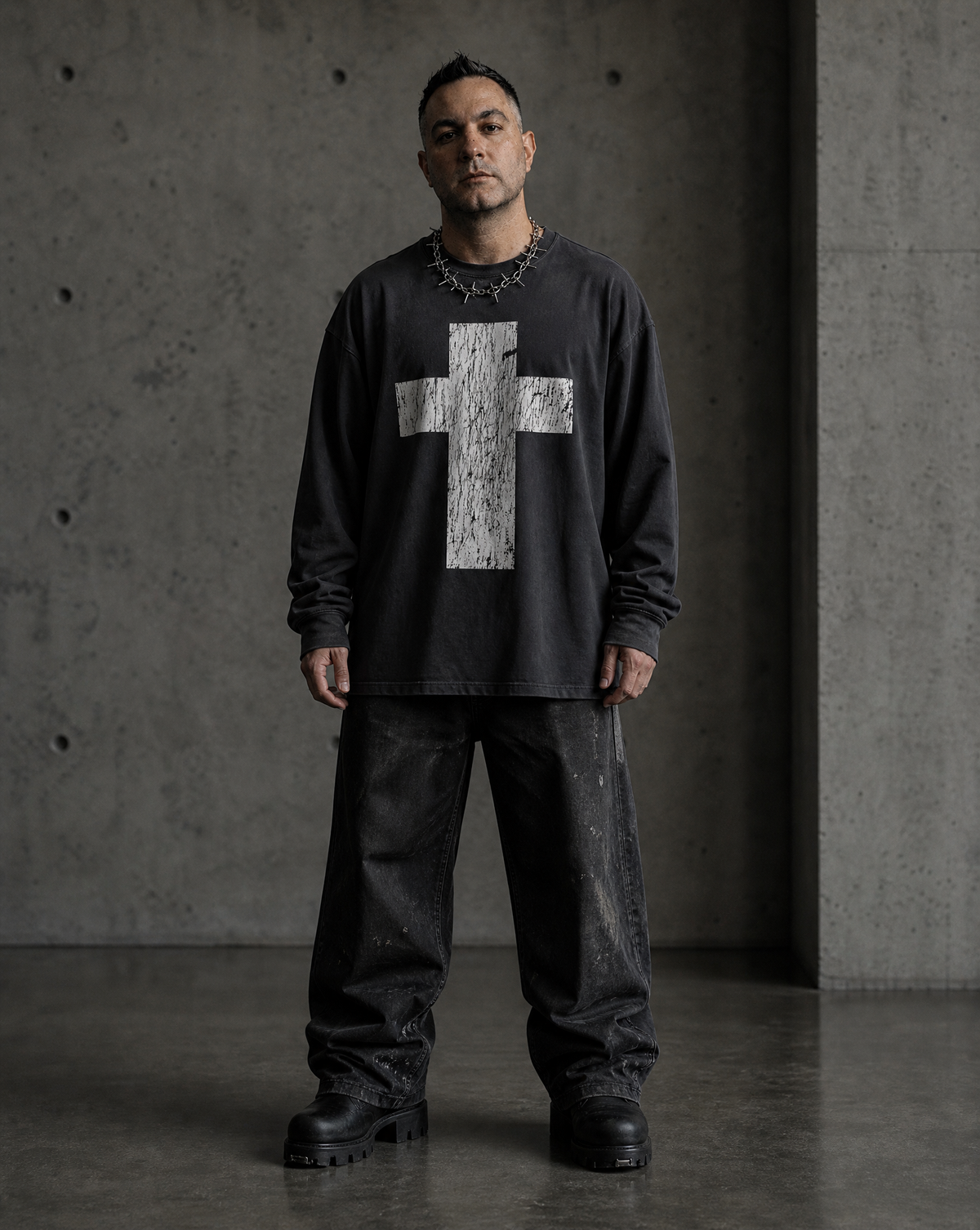 Techno Washed Long Sleeve