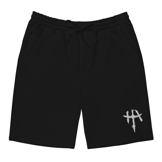 bishop f eight fleece shorts