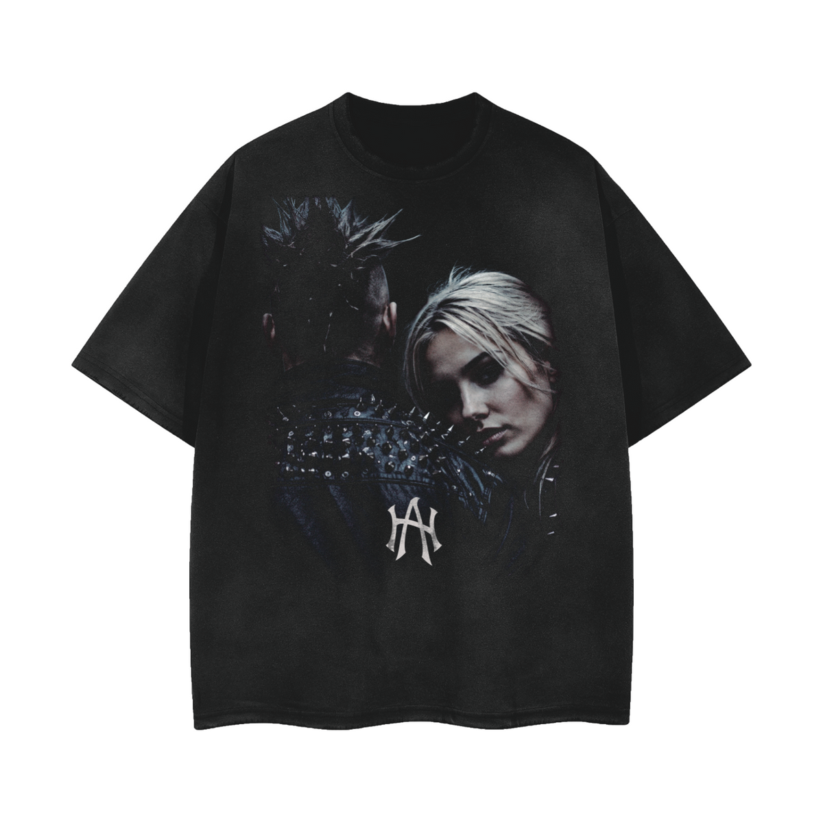Nid and Sancy vintage washed graphic T-shirt by The Higher Ark