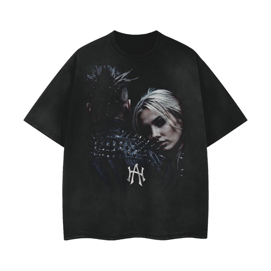 Nid and Sancy vintage washed graphic T-shirt by The Higher Ark