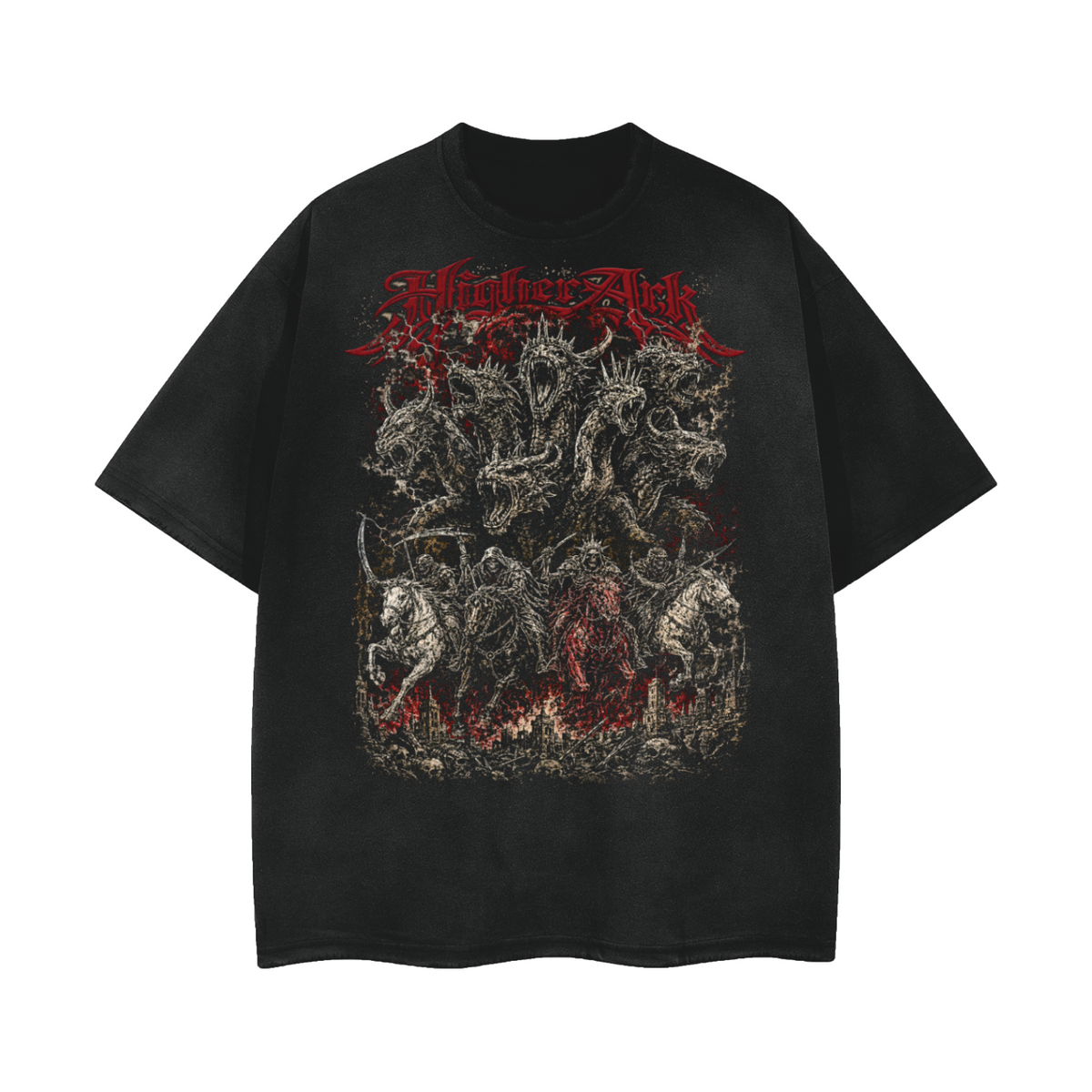 Revelation vintage washed graphic T-shirt by The Higher Ark